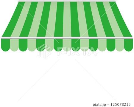 緑のオーニングテント 緑のオーニングテント 125078213