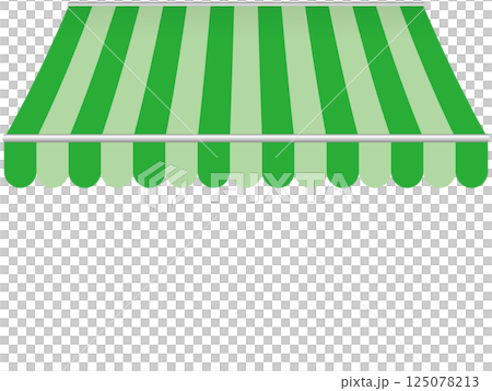緑のオーニングテント 緑のオーニングテント 125078213