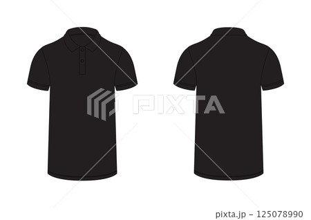 Set of black clothing mockups_11 125078990