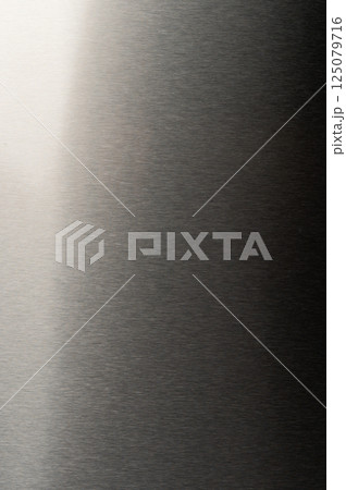 Smooth shiny grey metal gradient 125079716