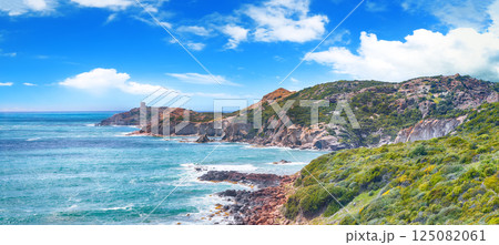 Unbelivable view at Torre Argentina at the West coast along Costa Tentizzos near Bosa 125082061