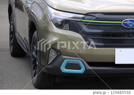 自動車イメージ 6代目スバルフォレスターのフロントマスク 自動車イメージ 6代目スバルフォレスターのフロントマスク 125083538