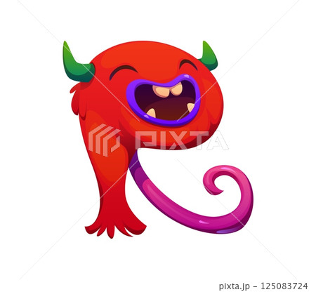 Strange monster character cartoon font letter R. Crazy horror monster character symbol, spooky fantasy scarecrow vector English alphabet font letter. Bizarre bugaboo, creature typeset sign Strange monster character cartoon font letter R. Crazy horror monster character symbol, spooky fantasy scarecrow vector English alphabet font letter. Bizarre bugaboo, creature typeset sign 125083724