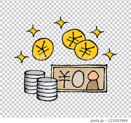 お金のアイコン 125083966