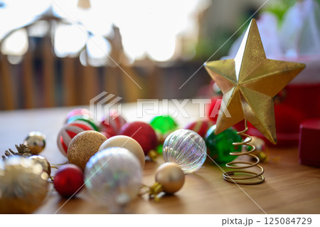 クリスマスの飾りつけ雑貨 クリスマスの飾りつけ雑貨 125084729
