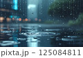 雨降る街 125084811