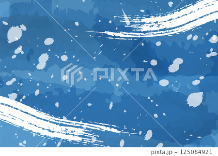 波 和紙 模様 背景 波 和紙 模様 背景 125084921