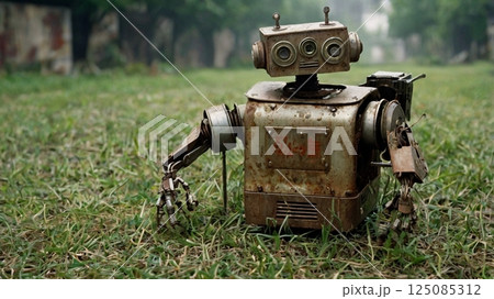 誰もいない未来都市で、今もなお動き続けるロボットが教えてくれる文明の終わりと新たな始まりの静かな物語 125085312