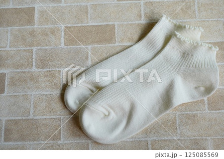子供用の白い靴下 子供用の白い靴下 125085569