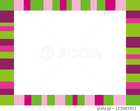 幾何学模様 フレーム ホワイトスペース グリーン 幾何学模様 フレーム ホワイトスペース グリーン 125085951