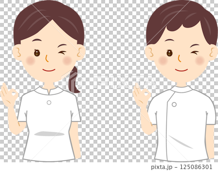 眨眼護理師OK 125086301