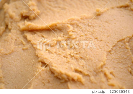 ズームアップした味噌 ズームアップした味噌 125086548