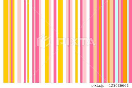 ストライプ模様 カラフル ピンク ストライプ模様 カラフル ピンク 125086661
