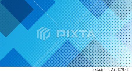 青　テクノロジー　デジタル　模様　背景　 125087981