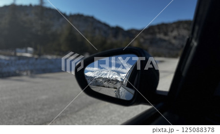 Mountain mirror road High quality photo Mountain mirror road High quality photo 125088378