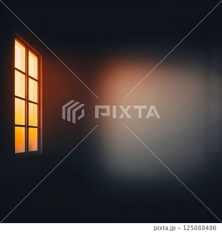 光が射し込む窓 光が射し込む窓 125088486