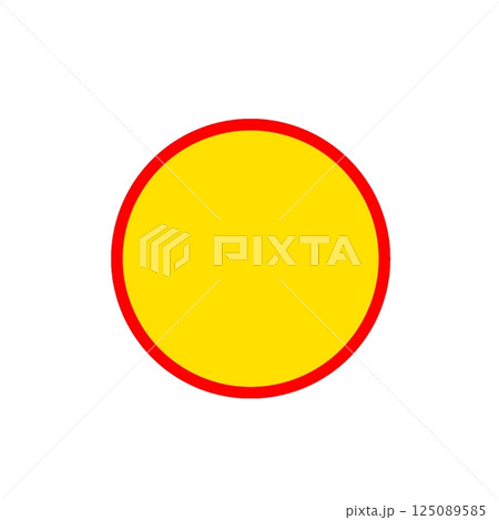 円形のデザインのイラスト素材 [125089585] - PIXTA