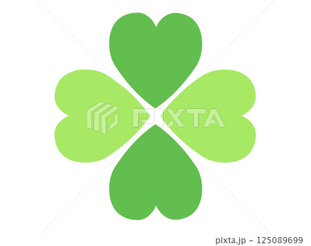 四つ葉のクローバーのアイコン 四つ葉のクローバーのアイコン 125089699