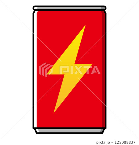 エナジードリンクのイラスト 125089837