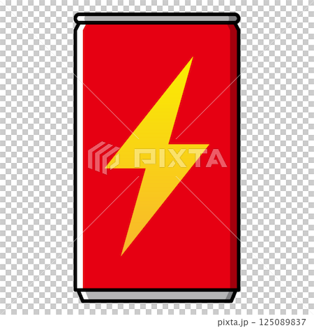 エナジードリンクのイラスト 125089837