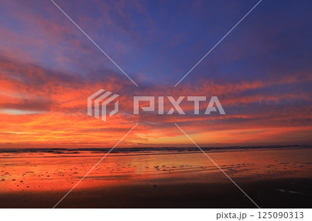 美しい朝焼け 美しい朝焼け 125090313