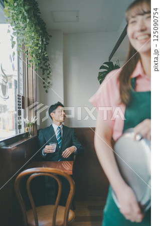coffee shop coffee shop 125090754