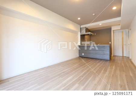 新築マンションリビングダイニング 125091171