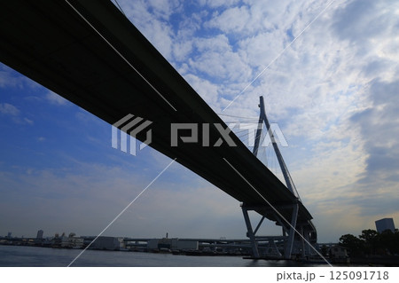 空から見た平野 125091718