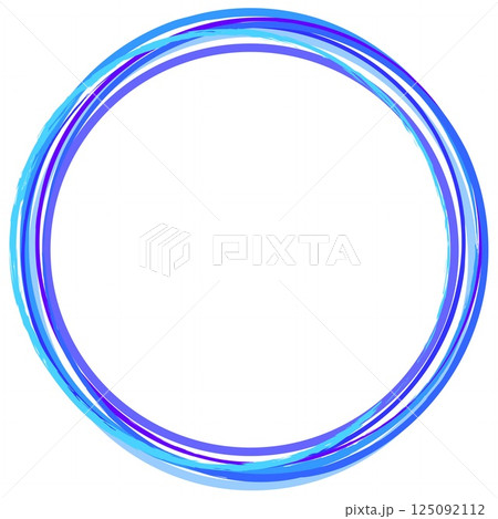 フレーム　輪　円　丸　ホワイトスペース 125092112