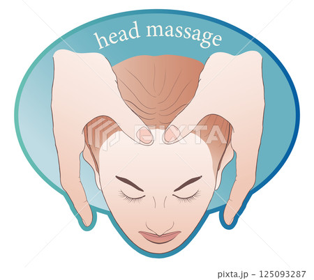 頭のマッサージ・ツボ押し・ヘッドスパ・ヘッドセラピー 頭のマッサージ・ツボ押し・ヘッドスパ・ヘッドセラピー 125093287