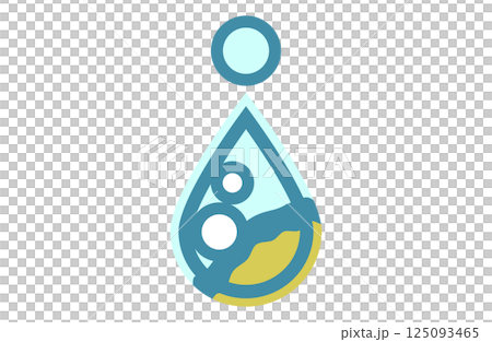 Dripping Drop Design 125093465