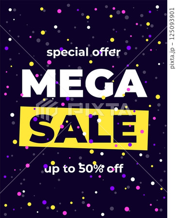 Sale banner template design. Special offer. Sale banner template design. Special offer. 125093901