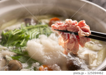 大根おろしの鍋料理 大根おろしの鍋料理 125094462