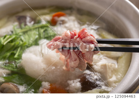 大根おろしの鍋料理 大根おろしの鍋料理 125094463