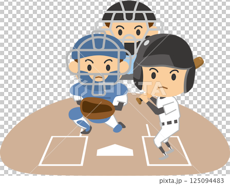 Illustration of a baseball player Illustration of a baseball player 125094483