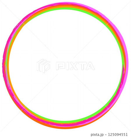 フレーム 輪 円 丸 ホワイトスペース フレーム 輪 円 丸 ホワイトスペース 125094551