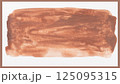 Set of watercolor brushstroke in the 2025 color of the year Mocha Mousse. Hand drawn textured template with elegant warm brown tone. Perfect for creating trendy graphic resource 125095315