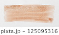 Set of watercolor brushstroke in the 2025 color of the year Mocha Mousse. Hand drawn textured template with elegant warm brown tone. Perfect for creating trendy graphic resource 125095316