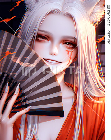 微笑む女狐 125096280