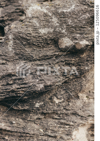 Brown limestone or sandstone rock natural surface Brown limestone or sandstone rock natural surface 125096616