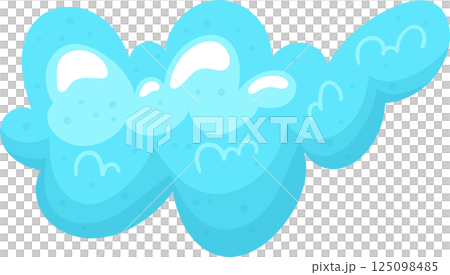 Soap foam clipart design illustration 125098485
