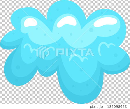 Soap foam clipart design illustration 125098488
