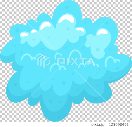 Soap foam clipart design illustration 125098491