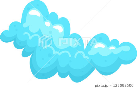 Soap foam clipart design illustration 125098500