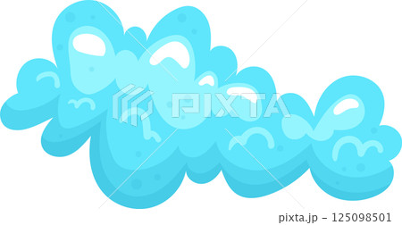 Soap foam clipart design illustration 125098501