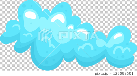 Soap foam clipart design illustration 125098501