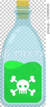 Poison bottle clipart design illustration Poison bottle clipart design illustration 125098549