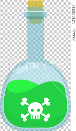 Poison bottle clipart design illustration 125098550