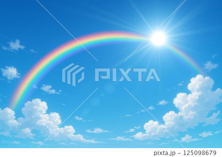 青空　虹　イメージ 125098679