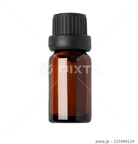 Brown glass bottle for cosmetics and oils Brown glass bottle for cosmetics and oils 125099124